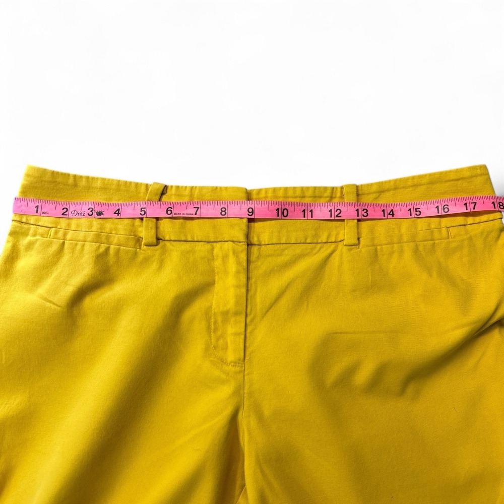 Ann Taylor LOFT Julie Fit The Riviera Pant – Women's Size 10 – Yellow - Picture 6 of 9